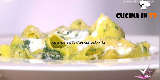 Detto Fatto | Reginette con cime di rapa e burrata ricetta Beniamino Baleotti