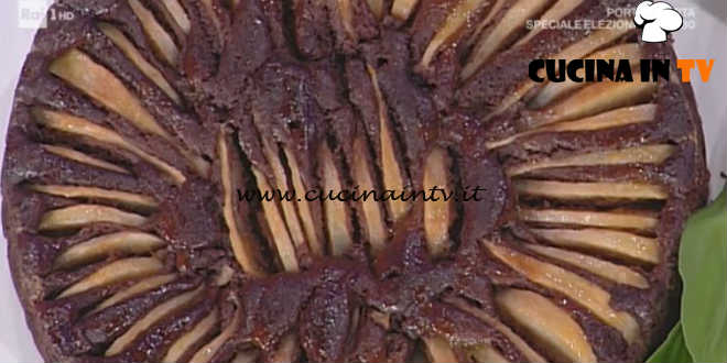 La Prova del Cuoco - Torta pere e cioccolato ricetta Natalia Cattelani