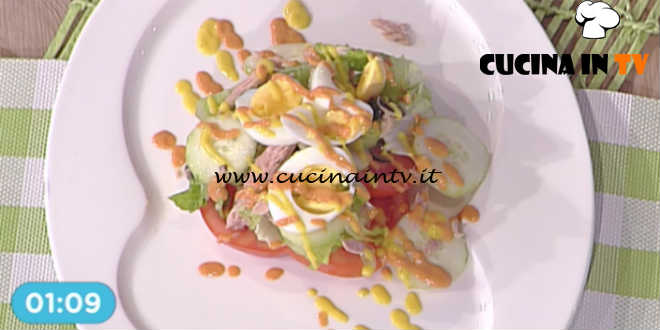 Prova del Cuoco | Insalata nizzarda con salsa di peperoni ricetta Improta