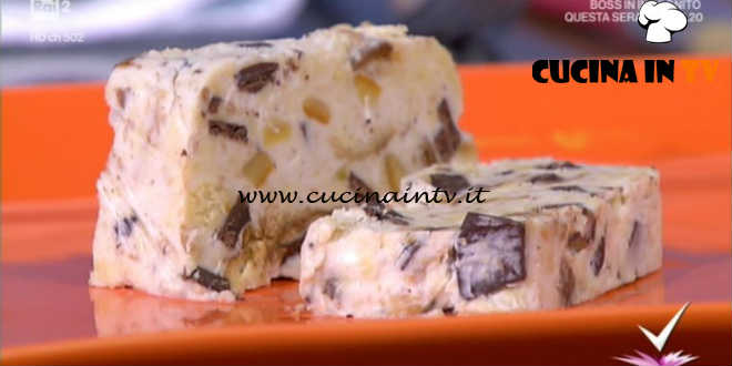 Detto Fatto | Semifreddo ricotta colomba e cioccolato ricetta Luca Bonafini