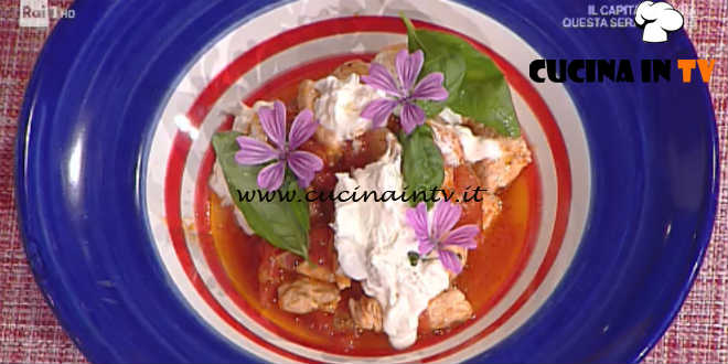 Prova del Cuoco | Bocconcini di tacchino al pomodoro con basilico e burrata ricetta Bongiovanni