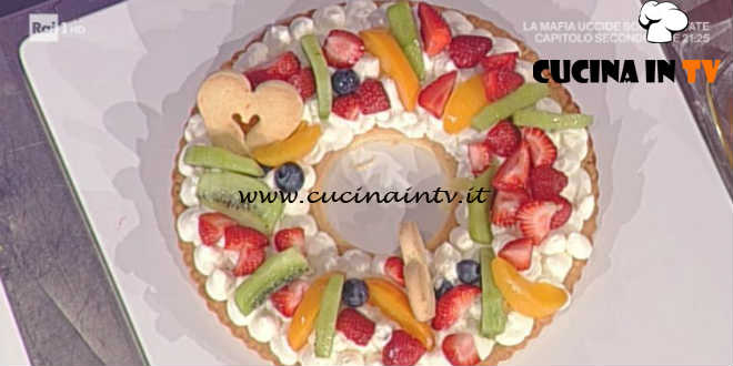 La Prova del Cuoco - Crostata alla frutta ricetta Natalia Cattelani
