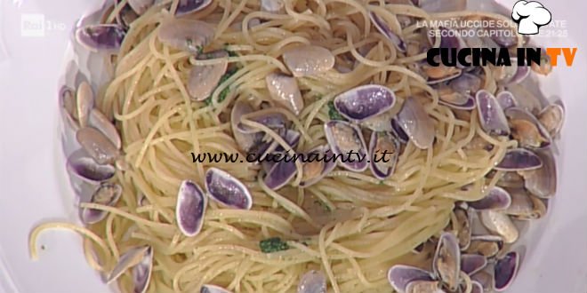 La Prova del Cuoco - Spaghetti con telline ricetta Gianfranco Pascucci