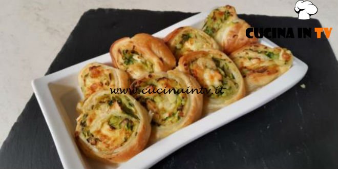 Cotto e mangiato - Girelle vegetariane con zucchine e brie ricetta Tessa Gelisio