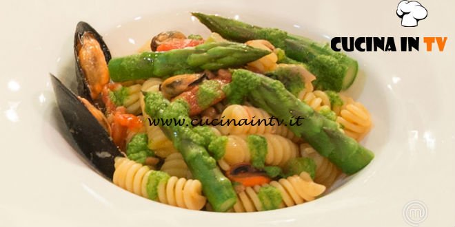 Masterchef 7 | Fusilli e cozze nell’orto ricetta Marianna Calderaro