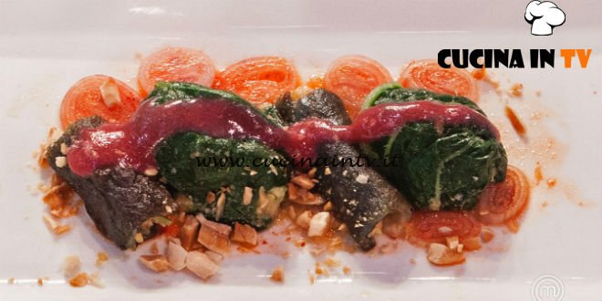 Masterchef 7 | Involtini di anguilla in fermentazione ricetta Fabrizio Ferri