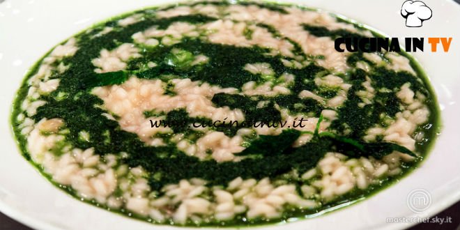 Masterchef 7 | Risotto alle ortiche ricetta Kateryna Gryniukh