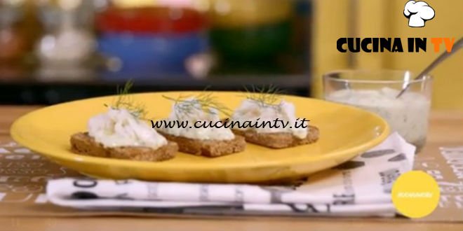La mia cucina delle emozioni | Merluzzo con salsa tzatzichi su pane alla segale ricetta Marco Bianchi