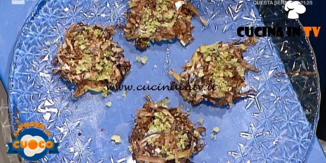 La Prova del Cuoco | Tortino di acciughe trevigiana e patate ricetta Davide Valsecchi