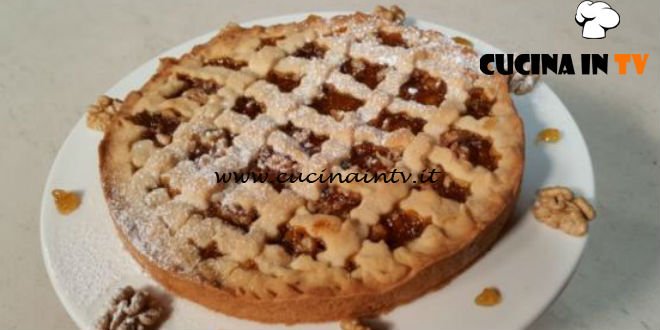 Cotto e mangiato - Crostata di fichi e noci ricetta Tessa Gelisio