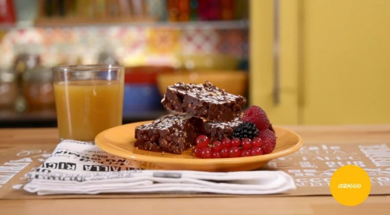 La mia cucina delle emozioni | Farro soffiato con nocciole e cioccolato ricetta Marco Bianchi