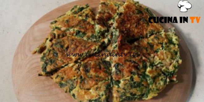 Cotto e Mangiato | Frittata di riso e spinaci ricetta Tessa Gelisio
