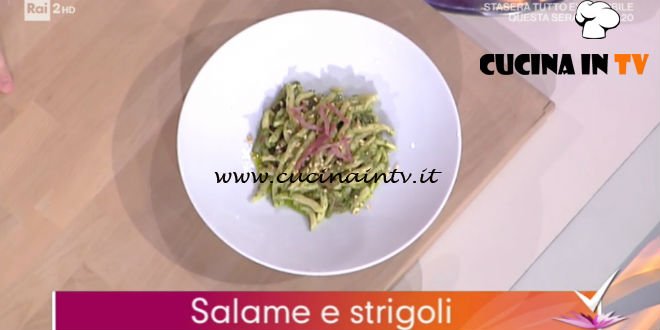 Detto Fatto - ricetta Salame e strigoli di Beniamino Baleotti
