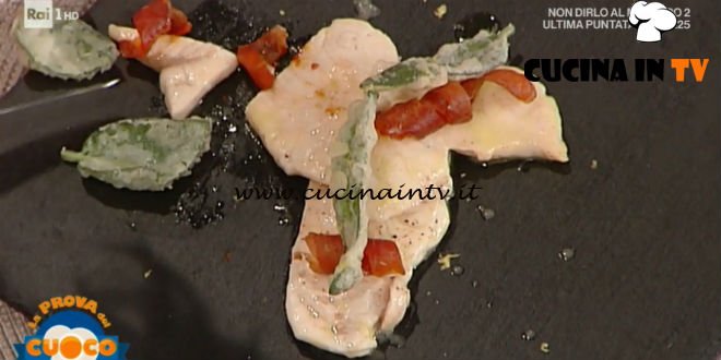La Prova del Cuoco | Saltimbocca di pesce spada con salvia fritta ricetta Nicoletta Lanci