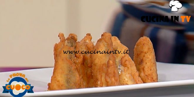 La Prova del Cuoco | Sarda alla beccafico in pastella con riduzione di arancia ricetta Antonella Coppola