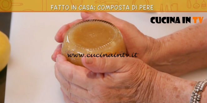 Ricette all’italiana | Composta di pere ricetta Anna Moroni