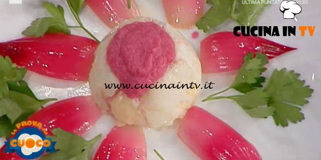 La Prova del Cuoco - ricetta Tortino di baccalà con mozzarella e cipolle rosse di Anna Maria Palma