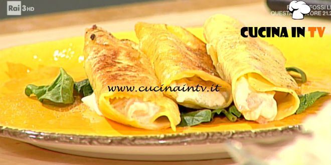 Geo | Cannelloni di stracchino e pollo alla salvia di Diego Scaramuzzaelloni di stracchino e pollo alla salvia ricetta Diego Scaramuzza