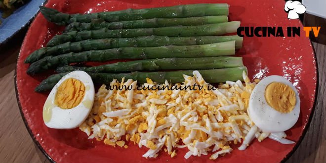 Geo | Mimosa d’uovo con asparagi verdi ricetta Luca Torresan
