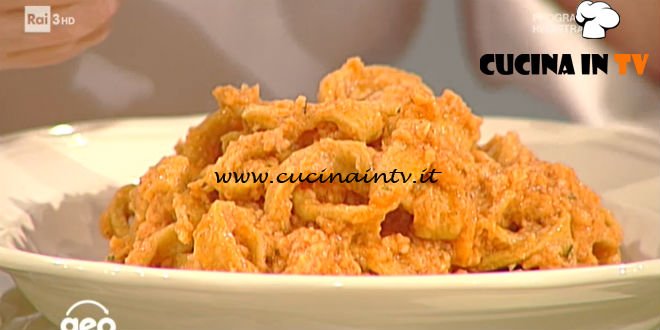 Geo - ricetta Tagliatelle con ragù di pesce di Adele Bertaggia