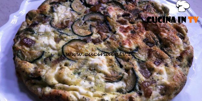 Cotto e Mangiato | Frittata zucchine patate e feta ricetta Tessa Gelisio