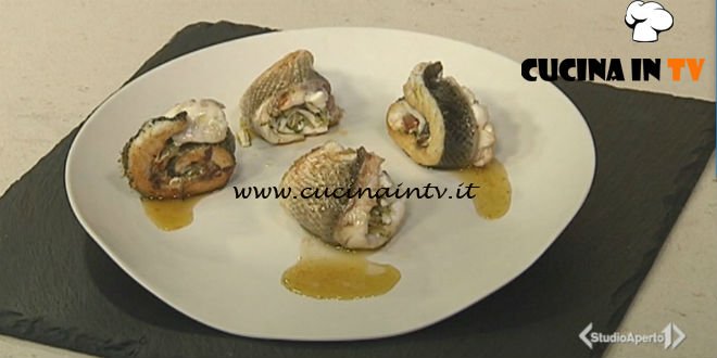 Cotto e Mangiato | Involtini di pesce e zucchine ricetta Tessa Gelisio