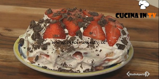 Cotto e mangiato - Tiramisù con le fragole ricetta Tessa Gelisio