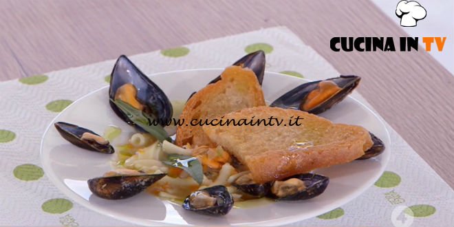 Ricette all’italiana | Pasta e fagioli con le cozze ricetta Anna Moroni