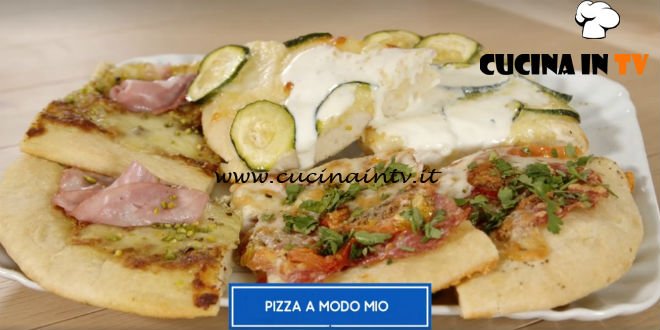 Giusina in cucina | Pizza a modo mio ricetta Giusina Battaglia