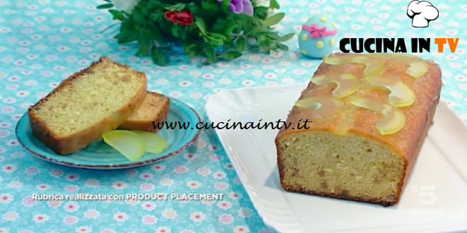 Mattino Cinque | Plumcake al cedro ricetta Samya