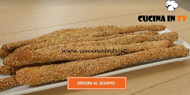 Giusina in cucina | Grissini al sesamo ricetta Giusina Battaglia