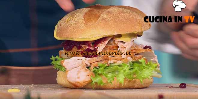 È sempre mezzogiorno | Panino del thanksgiving ricetta Fulvio Marino