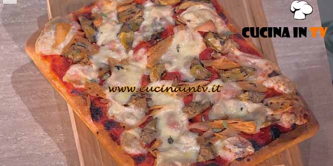 È sempre mezzogiorno | Pizza tonno e carciofini ricetta Fulvio Marino