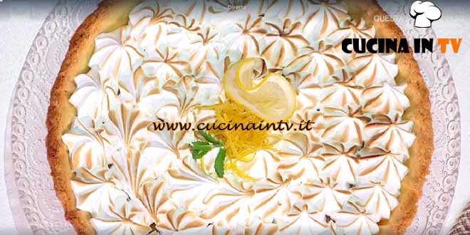 È sempre mezzogiorno | Crostata al limone ricetta Daniele Persegani