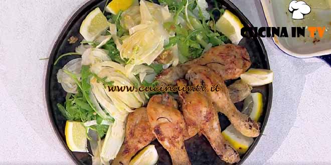 È sempre mezzogiorno | Pollo croccante con insalatina fresca ricetta Francesca Marsetti