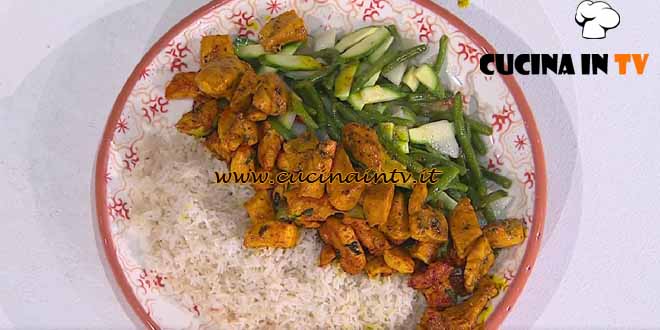 È sempre mezzogiorno | Pollo speziato con riso basmati ricetta Francesca Marsetti