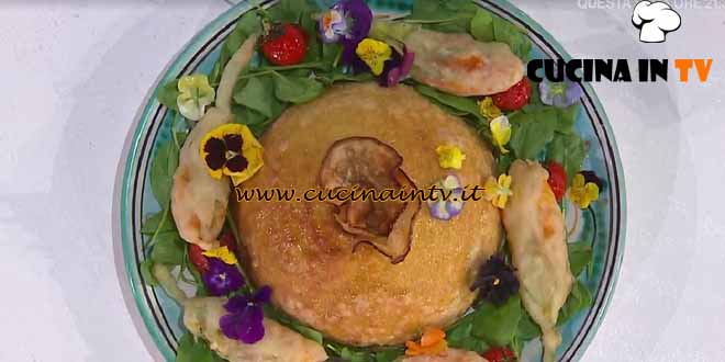 È sempre mezzogiorno | Zuccotto alle verdure di fine estate ricetta Fabio Potenzano