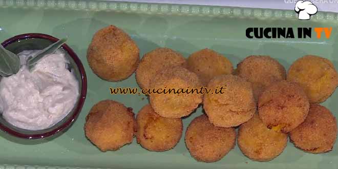 È sempre mezzogiorno | Polpette zucca e taleggio ricetta Roberta Lamberti
