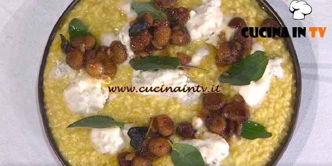 È sempre mezzogiorno |Risotto castagne e gorgonzola ricetta Sergio Barzetti