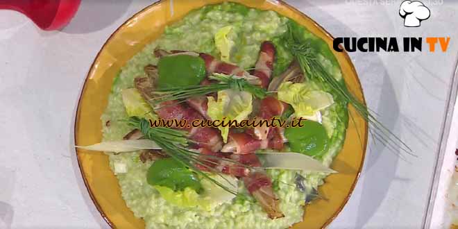 È sempre mezzogiorno | Risotto lattuga e brie ricetta Sergio Barzetti