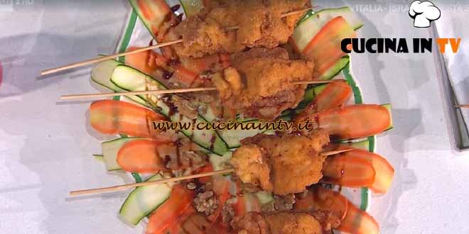 È sempre mezzogiorno | Stuzzichini di pollo ricetta Giusina Battaglia