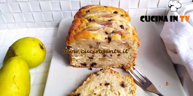 Plumcake yogurt e pere ricetta Cucina Botanica testata da noi