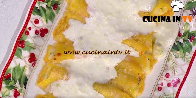 È sempre mezzogiorno | Cannelloni di baccalà patate e porri ricetta Antonio Paolino