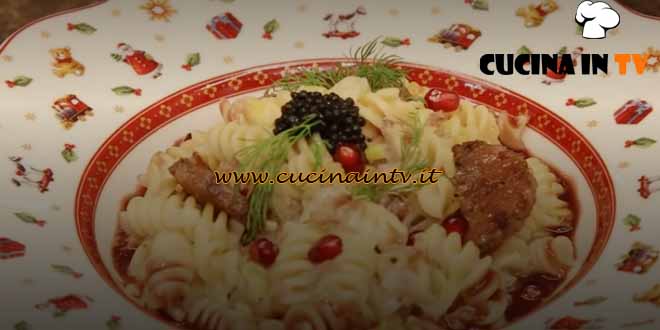 A casa di Lorenzon – Le ricette delle feste |Fusilli con porro e cotechino ricetta Antonio Lorenzon