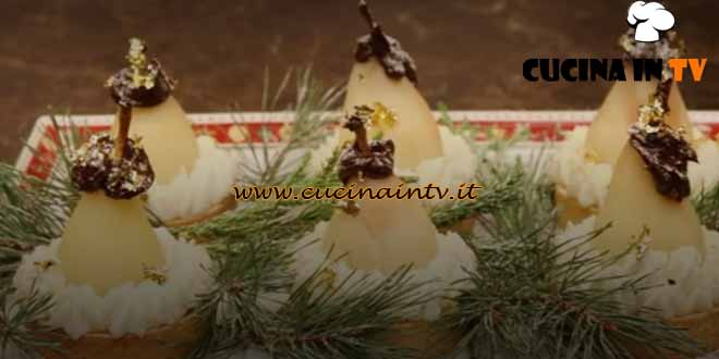 A casa di Lorenzon - Le ricette delle feste |Tartellette con pere e cioccolato ricetta Antonio Lorenzon