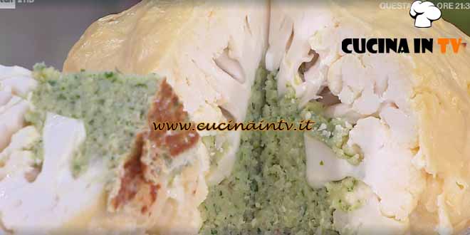 È sempre mezzogiorno | Cavolfiore ripieno al forno ricetta Daniele Persegani