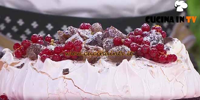 È sempre mezzogiorno | Pavlova con marron glacès ricetta Francesca Marsetti